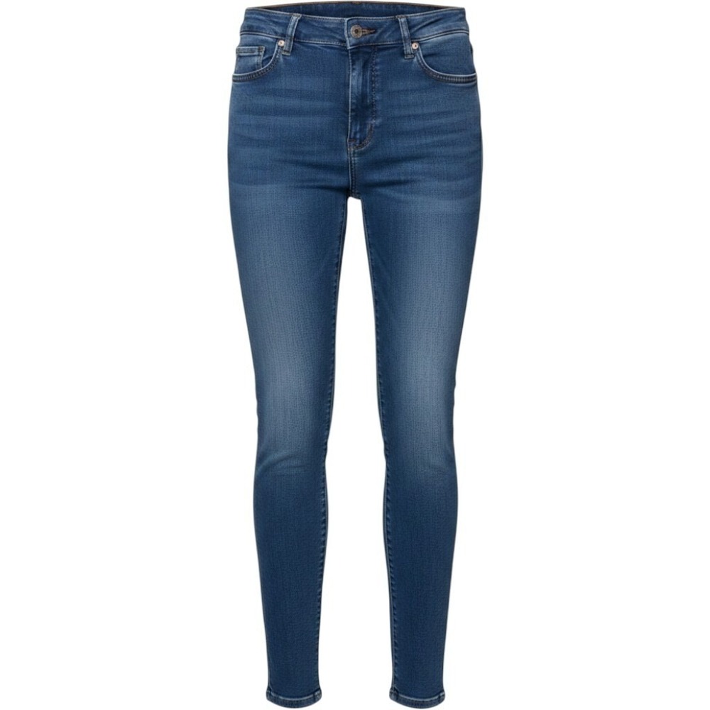 Calzedonia‎ Soft Touch Push Up Fit Skinny Jeans Blu Medio MODP0900 Medium M